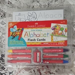 Faber-Castell Alphabet Flash Cards Set - Multicolor